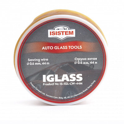 ISISTEM IGLASS Струна квадратная сечение 0,6мм х 0,6мм длина 44м IS-IGL-СW-44M